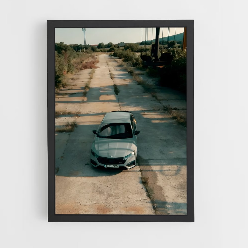 Poster éclatant Octavia RS – affiche Skoda (vue 2)